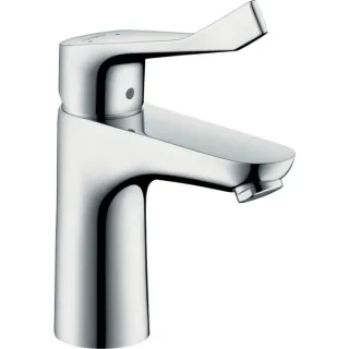 hansgrohe Focus Care Waschtischarmatur 31915000 ComfortZone 100, extra langer Hebel, ohne Ablauf