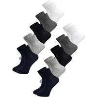 Tazzio Kurzsocken 10er-Pack Herren Socken A907 (Set, 10-Paar, 10 Paar) Sportsocken
