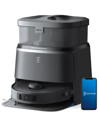 Ecovacs Deebot T30 Omni [200 Minuten 300ml + 55ml 11000Pa] schwarz inkl. Absaugstation