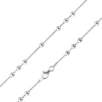 trendor Collier Damen-925 Silber Rhodiniert Fantasie Collier