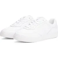 Tommy Hilfiger CASUAL CUPSOLE SNEAKER Plateausneaker, Freizeitschuh, Halbschuh, Schnürer mit goldfarbenem Logoschriftzug