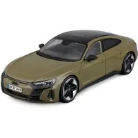 Bburago Modellauto Audi RS e-tron GT (grün, Maßstab 1:18), Maßstab 1:18