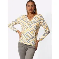 creation L T-Shirt Druck-Shirt Langarm