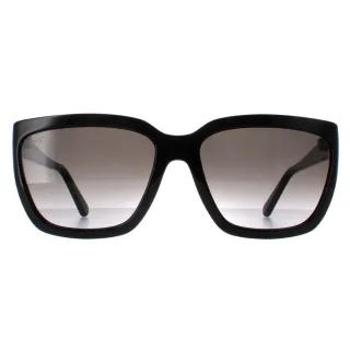 Salvatore Ferragamo SF1018S 001 zwart grijs gradiÃ«nt zonnebril