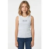 Abercrombie Kids Ripptanktop AFG ESSENTIAL HIGH NECK TANK mit Logo Schriftzug