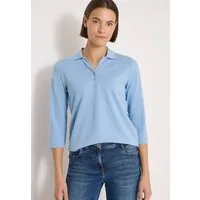 CECIL Poloshirt mit 3/4 Ärmeln