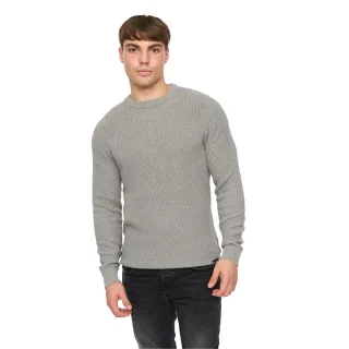 Crosshatch - "Jampster" Sweatshirt für Herren, Rundhalsausschnitt, Jerseyware (Grau)