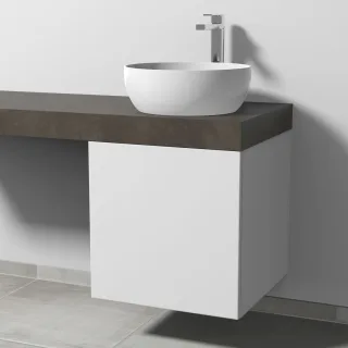 Sanipa WTU mit Tür A: links 2morrow (P1360L) 510x500x520 Weiß-Soft, P136043L P136043L