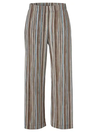 Frapp - Hose knöchellang Druck turquoise multicolor - Gr. - 52