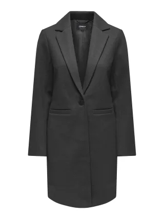 ONLY - ONLBIANCA COAT CC OTW Dark Grey Melange - Gr. - XS