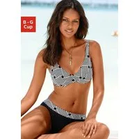 s.Oliver Bügel-Bikini mit grafischem Druckdesign