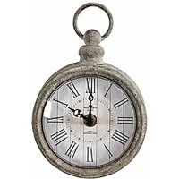 Mirabeau Wanduhr Uhr Vivacique antikgrau