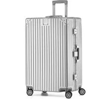 KOFA Koffer ZURICH, 75cm Alu-Rahmen & Polycarbonat-Hartschale, 4 Rollen, TSA Schloss