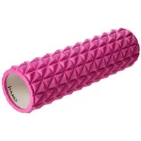 HMS Fitnessrolle Massagerolle 45cm strukturiert Sportrolle Therapierolle Faszienrolle, formstabil, entspannend, einfache Anwendung