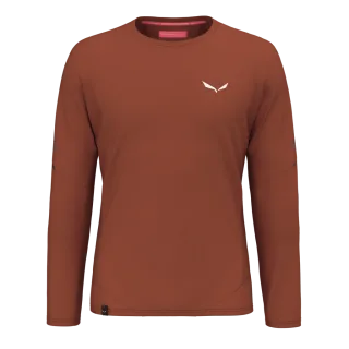 SALEWA - Pedroc Dry’Ton Langarm Shirt Herren - Beige (Gr.48)