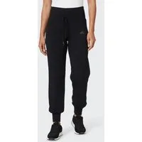 Venice Beach Yogahose UMA schwarze Grundfarbe, aus Baumwolle, Modal und Elasthan