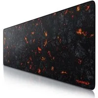 Titanwolf Gaming Mauspad XXXL Speed Mousepad 1200 x 400 x 3 mm, große Schreibtischauflage, abwaschbar, rutschfeste Rückseite, Geschwindigkeit & Präzision, Lava