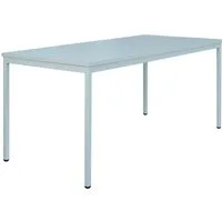 Steelboxx Schreibtisch Computertisch75x180x80cm lichtgrau (1-St), Maße: 750 x 1800 x 800 mm (HxBxT)
