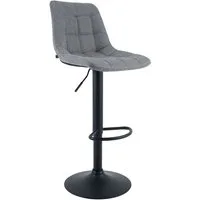 CLP Barhocker Mapun (1er), höhenverstellbar, Bodenschoner
