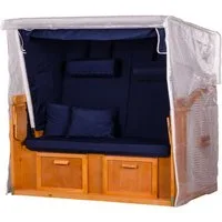bene living Strandkorb-Schutzhülle Basic PVC - Dreisitzer - Größe XXL (Outdoor-Set, 1-St., Strandkorb-Schutzhülle Größe XXL), transparent - schneller Staub- und Schmutzschutz