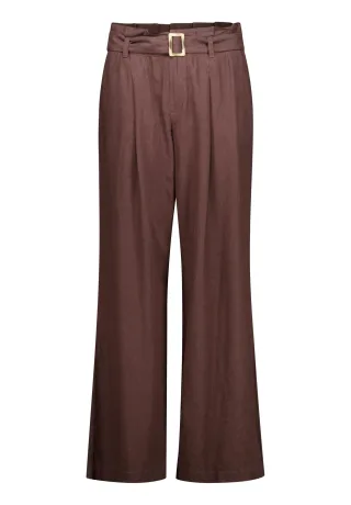 CARTOON - Casual-Hose Dunkelbraun - Gr. - 38