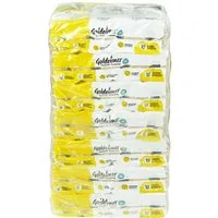 Goldeimer Toilettenpapier Recycling (8-St), 3-lagig, natur, geprägt, 150 Blatt/Rolle