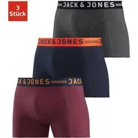 Jack & Jones Trunk JACLICHFIELD TRUNKS 3 PACK NOOS (Packung, 3-St) Baumwollmischung, elastischer Bund