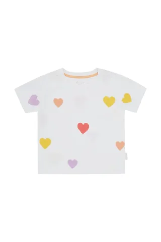 Leevje T-Shirt 'Terry Hearts' 134/140