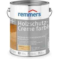 Remmers Holzschutzlasur Holzschutz-Creme farblos 5 Liter, 3facher Holzschutz mit Imprägnierung + Grundierung + Lasur