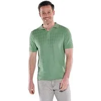Engbers Poloshirt Herren Strick Polo-Shirt, Gruen