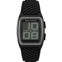 ARMANI EXCHANGE Digitaluhr AX2971, Quarzuhr, Armbanduhr, Damenuhr, Herrenuhr, Silikonarmband, digital
