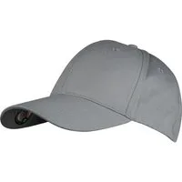 Macma Baseball Cap CrisMa 6 Panel Baseballcap aus recycelter Baumwolle / Farbe: grau