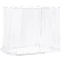 vidaXL Moskitonetz Moskito-Netz für Pavillon 220 Mesh Weiß 2 x 2 x 2 m Polyester (1 St)