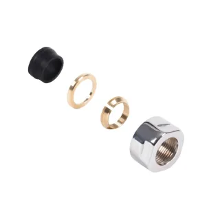 Terma Adapter auf Kupfer CYLINDER GW 24-19-Ø15 , TGACR003, Chrom TGACR003