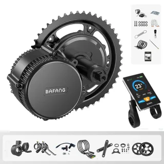 [EU DIRECT] BAFANG BBS02B 48V 750W Mid-Motor Conversion Kit Electric Bike Kits with VD61 Display Screen 36/42/44T Chainw