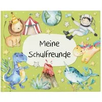 PAPIERDRACHEN Tagebuch Freundebuch für Kinder - Schulfreunde