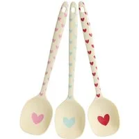 rice Kochlöffel Rice Melamin Kochlöffel 3er-SET - Herz Print