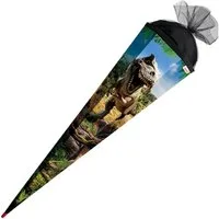 Roth Schultüte Roth Schultüte Tyrannosaurus eckig Schutzspitze Tüllverschluss 85cm