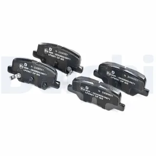 Delphi Bremsbel?ge hinten Citroen Mazda Mitsubishi Peugeot