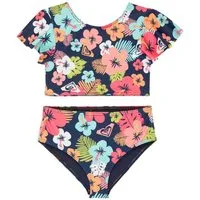 Roxy Bustier-Bikini Morning Flower Set