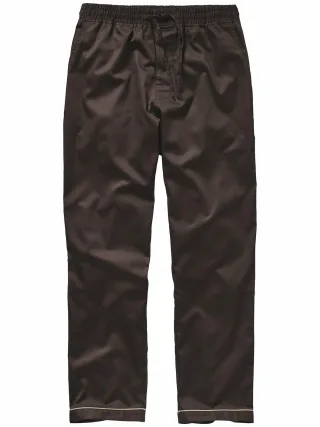 Mey & Edlich Herren Betthupferl-Pyjamahose Braun 100 % Baumwolle