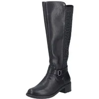 Rieker Stiefel Langschaftstiefel, Stretchstiefel mit herausnehmbarer Innensohle