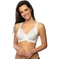 Viania Bügel-BH 244460 (1) Rose mit Bügel nahtlose vorgeformte Cups Weiß