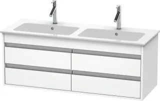 Duravit Ketho Waschtischunterbau wandhängend Weiß Matt 1270x475x480 mm - KT643301818 KT643301818