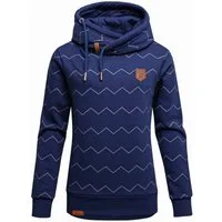 REPUBLIX Kapuzenpullover JULIET Damen Kapuzenpullover Print Sweatjacke Pullover Hoodie