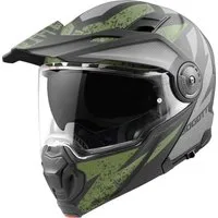 Bogotto Motorradhelm FG-102 Safari Fiberglas Enduro Klapphelm Helm, vorbereitet für Kommunikationssystem,geeignet für Brillenträger,h