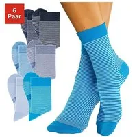 H.I.S Socken (Packung, 6-Paar) mit druckfreiem Bündchen