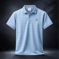 BMW Poloshirt BMW Herren Poloshirt Performance Hellblau