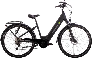 SAXONETTE "Premium Sport (Wave)" 10 Gang Kettenschaltung Mittelmotor 250 W Pedelec, Elektrofahrrad für Damen u. Herren