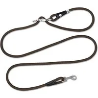 Curli Hundeleine Vario Comfort Leine braun